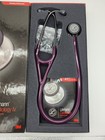 Rare 3m  Littmann   Cardiology Iv Stethoscope Plum- Smoke Edition 27 Inch  6166