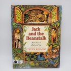 Signed 1st Ed Book Jack And The Beanstalk Steven Kellogg Artwork To Nancy Hbdj