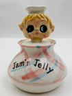 Vintage 1950s Japan Napco Pixie Chef Jam n Jelly Jar W  Orig Spoon - Holt Howard