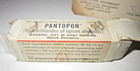 Pantopon Opium Glass Apothecary Bottle Pharmacy Roche Jar