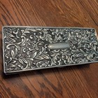 Vintage - Godinger 1992 Silver Plated Rectangular Jewelry Box With Soft Lining