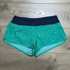 Rabbit Catch Me If You Can Lined Running Shorts Green Yellow Size Small