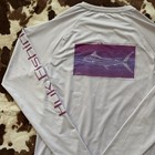 Huk Women s Medium Long Sleeve Performance Fishing Shirt Lilac