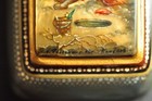 Fedoskino Russian Lacquer Box     Mikhail Papenov     Kholokhino 1995     Winter Scene