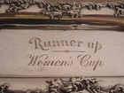 Gorham Sterling Silver Women s Cup Runner-up Repousse Pin Tray  7   88 23g 