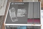 Vintage Motorola Micro Digital Cell Phones W  Batteries  Chargers  Cases  As-is