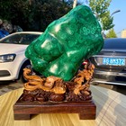 27 84lb Natural Polished Malachite Mineral Freeform Specimen Reiki Stone