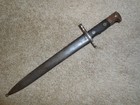 1899 Krag Jorgensen Bayonet   Original Metal Scabbard