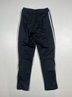 Adidas Pants Youth 9-10 Small Black Climacool Track Joggers 3 Stripe Athletic