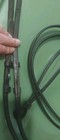 Da Vinci  Havana Brown  1 2 X 52 Inch Leather Curb Reins