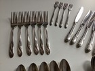 Vintage Holmes   Edwards  international Silver  Silver Plate Romance - 33 Pieces