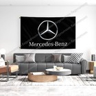 Mercedes Benz Amg 3x5 Ft Banner Racing Flags Car Show Garage Wall Man Cave Decor