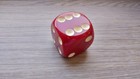 Vintage Very Rare 142gr  Beautiful Red Bakelite Catalin Cube Tested