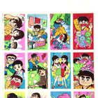 Vintage Inakappe Taisho Menko Uncut Sheet Original Japan Anime Card Paper Toy