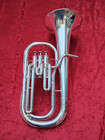 Yamaha Eb Alto Horn  tenorhorn  Yah202 In Silver