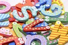 Wooden Magnetic Letters Fridge Alphabet Spelling Learning Toys For Kids