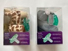 2 X Set Philips Avent Baby Pacifier Soothie  0m   Giraffe Seal New