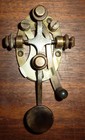 Western Electric At t Brass Straight Telegraph Key