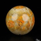 Gemstone 2 0  Bumble Bee Jasper Hand Carved Crystal Ball sphere  Crystal Healing