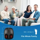 Comfier Shiatsu Foot Massager With Heat  Vibration rolling Compression Feet