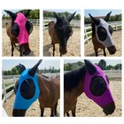Horse Head Protection Face Mask Anti Mosquito Fly Insect Bites Breathable Cover