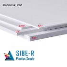 Hdpe Marine Board Plastic Sheet - 3 8  Thick  9mm  - White - Choose Your Size