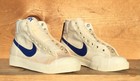 Vintage 1981 Nike 3 Pointer Hi Canvas White royal Blazer Size 5 5 Read Ad