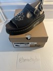 Dr Martens Dunnet Flower Kelp Brown Leather Sandals Size 5 - 11 Wmn Ships Today