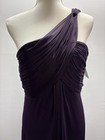 Alex Evenings Eggplant Purple Maxi Gown Size 12 Wedding Mother Of The Bride