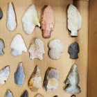 Authentic Lot Of 48 Arrowheads From An Eastern Oregon Estate - Old Collection 