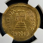 Byzantine Heraclius   Constantine Av Solidus Gold Coin 613-641 Ngc Xf 4 42 G 4 2