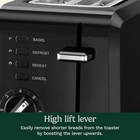 Cuisinart 2-slice Compact Toaster Slots For Bagels   Bread  black - New