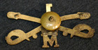Span-am War Us Army 1st Cavalry Regiment M Troop Officers Hat Device Insignia