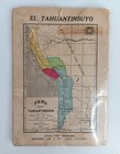 Vintage Mapa Politico Del Peru Departamental 1971 Atlas