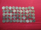 Lot Of 50 1943 P  D  S Wheat Cent Lot-unsearched Roll Mixed Condition Group  4
