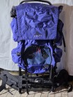 Vintage Blue Kelty Trekker External Frame Backpack Hiking Travel Backpacking Xl
