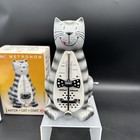 Wittner Taktell Figural Cat Chat Metronome W box Germany Piano Music Timing