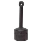 Justrite 26806d 1 Gal  Smokers Cease-fire Cigarette Receptacle  Black