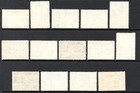 Nyasaland Kgvi Stamps 1945 Set To 20 - Sg 144-157 Unmounted And Mounted Mint