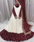 Anarkali Gown Salwar Kameez Pakistani Indian Wedding Party Wear Dress Bollywood