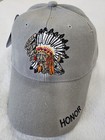 Native American Indian Chief Baseball Cap Hat Heritage History Honor Adjustable
