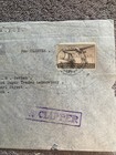 1941 Via Clipper Philippines Manilla To Ny Sugar Trade Lab Airmail Ww2 Era