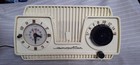Vintage Rare 1956 Jewel Cosmopolitan Model 9187-j Am Session Clock Radio Mcm