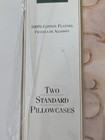 Vtg Set Of 2 Croscill Cassis Standard Pillow Cases  New