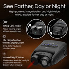 Minolta Mndm200t 4k 48mp Night Vision Monocular With 5x Zoom