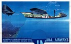 Imperial Airways Ensign Airliner 1938 Travel Poster Art Print Retro