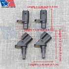 4 Abs Wheel Speed Sensor Front Rear Left   Right Fit For Lincoln Jaguar Volvo Us