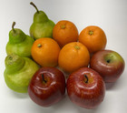Artificial Decorative Faux Fruit Pears  apples oranges Home Interior