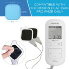 Tens Gel Pads Refills Compatible With Omron Heat Pain Pro Pm311  12 Pairs 24pcs