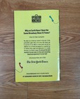 Wicked Broadway Musical Playbill New York City Cast Gershwin Theatre  march 2026